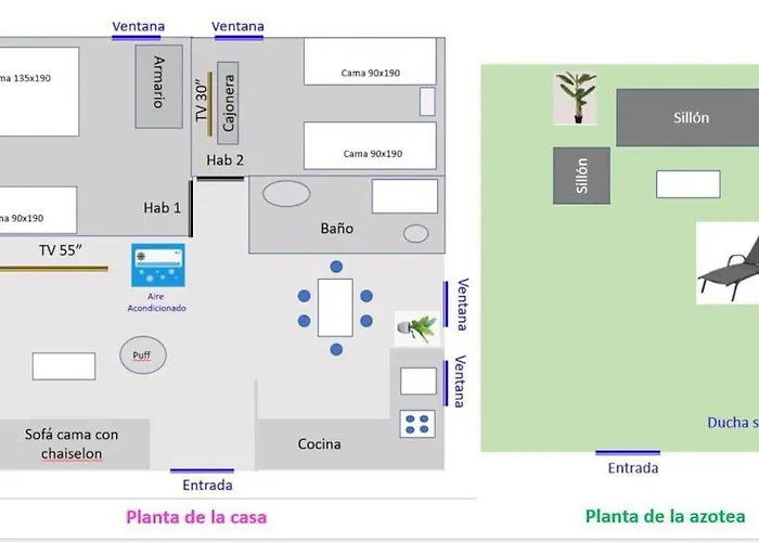 Apartman Espectacular Casa Muy Luminosa Con Azotea *