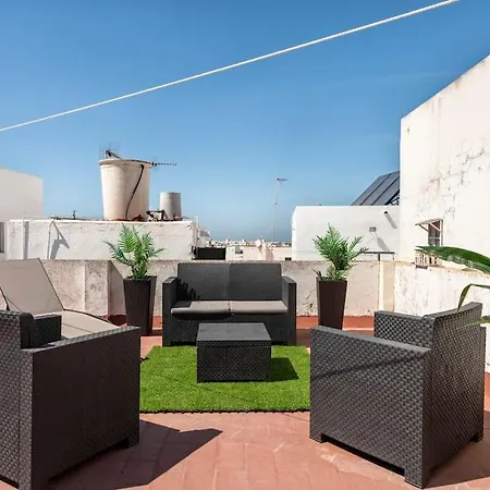 아파트 Espectacular Casa Muy Luminosa Con Azotea 콘일데라프론테라